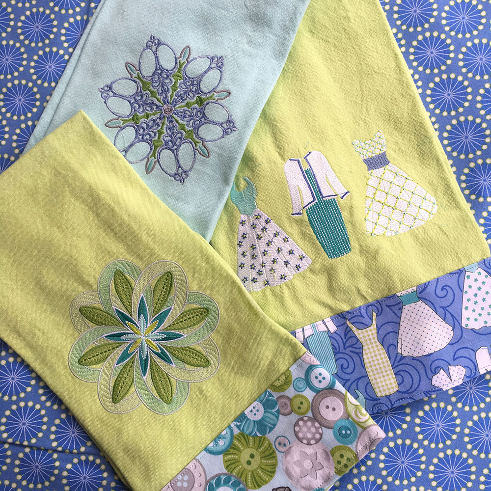 Sewing Room Fabric-Trimmed Towels – Complimentary Tutorial