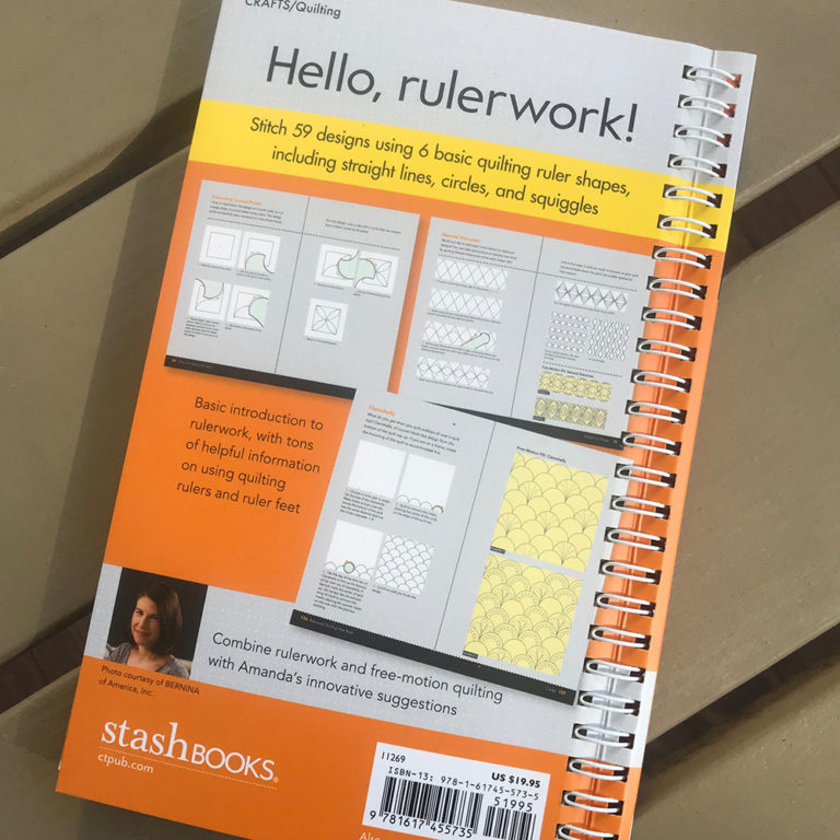 The Rulerwork Quilting Idea Book Amanda’s blog