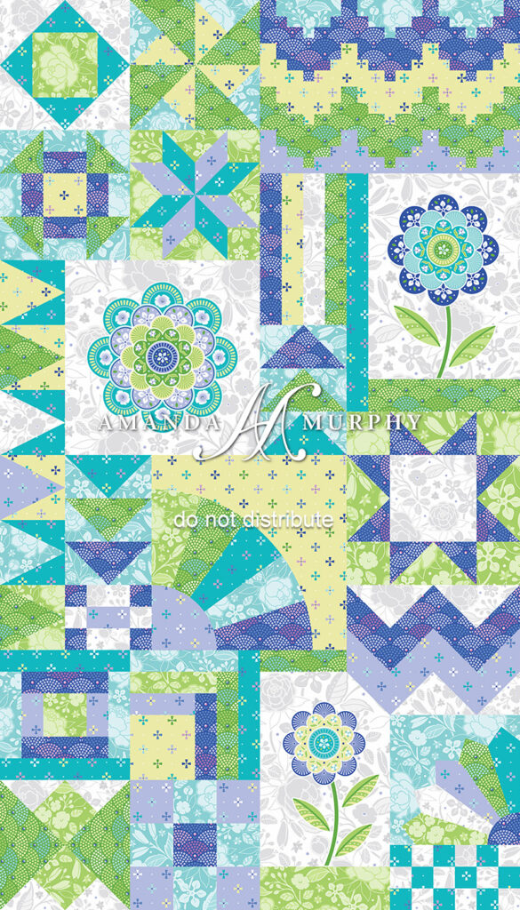 Four ways to 'pin' a layered-up quilt – Amanda Jane Textiles