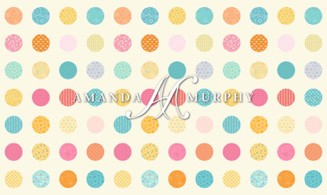 Cityscape Circles DAY - 2 yards