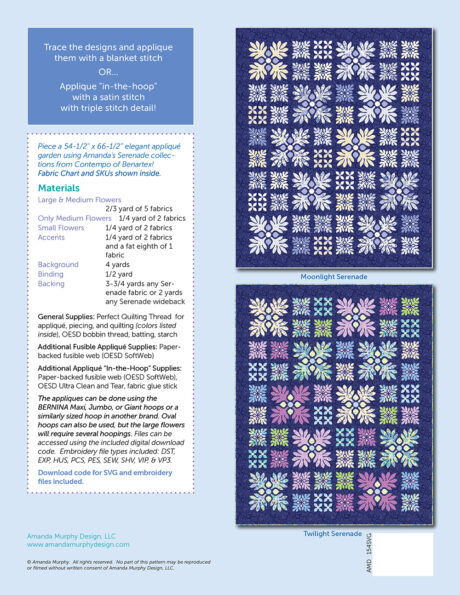 Moonlight Serenade Pattern Bundle (PDF) - Image 6