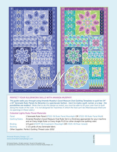 Moonlight Serenade Ruler Panel Bundle - Image 3