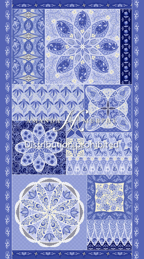 Moonlight Serenade Ruler Panel