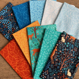 A Taste of Flora & Fauna MIDNIGHT Fabric